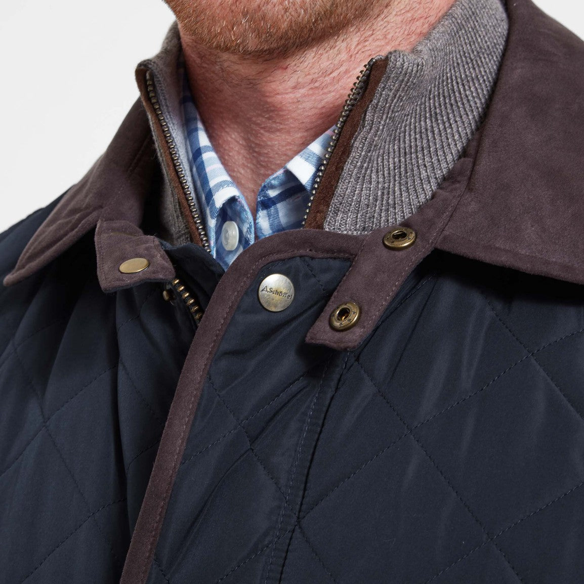 Schoffel Mens Barrowden Quilted Jacket - Midnight