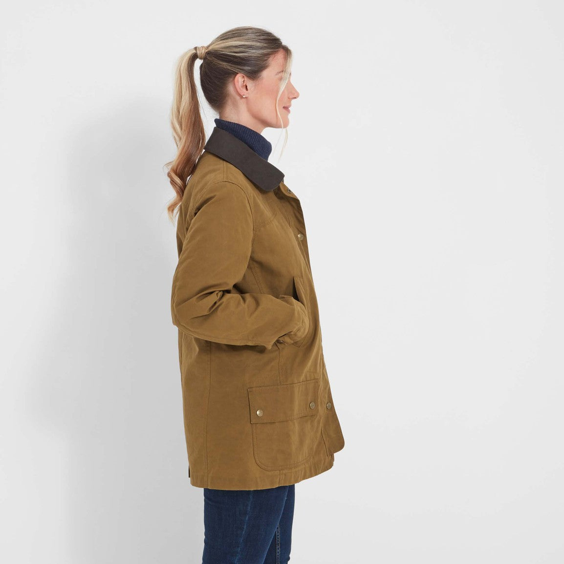 Schoffel Ladies Pilton Wax Jacket - Bracken