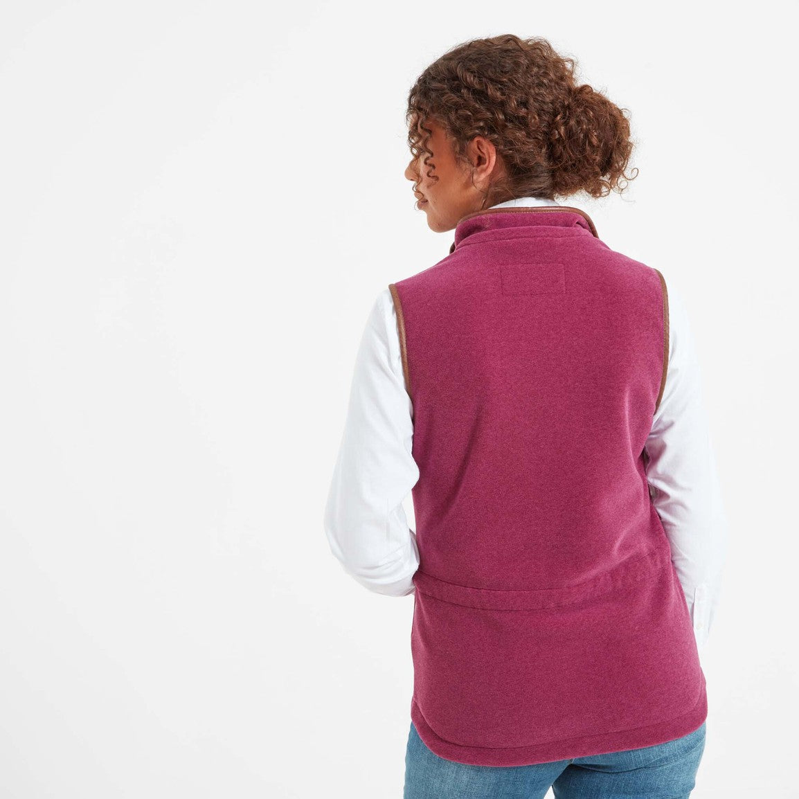 Schoffel Lyndon Fleece Gilet - Mulberry
