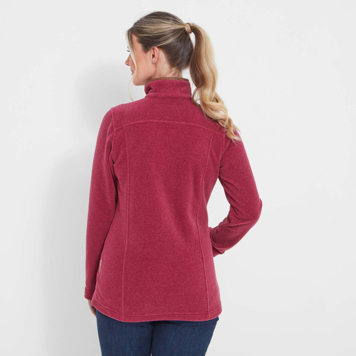 Schoffel Ladies Tilton 1/4 Zip Fleece - Mulberry