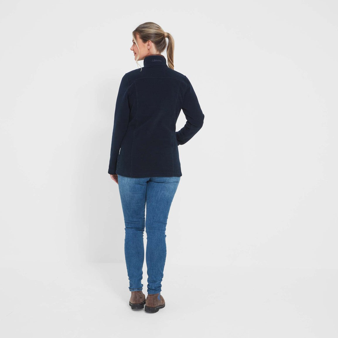 Schoffel Ladies Tilton 1/4 Zip Fleece - Navy