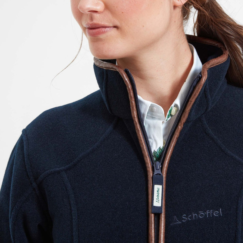 Schoffel Ladies Burley Fleece - Navy