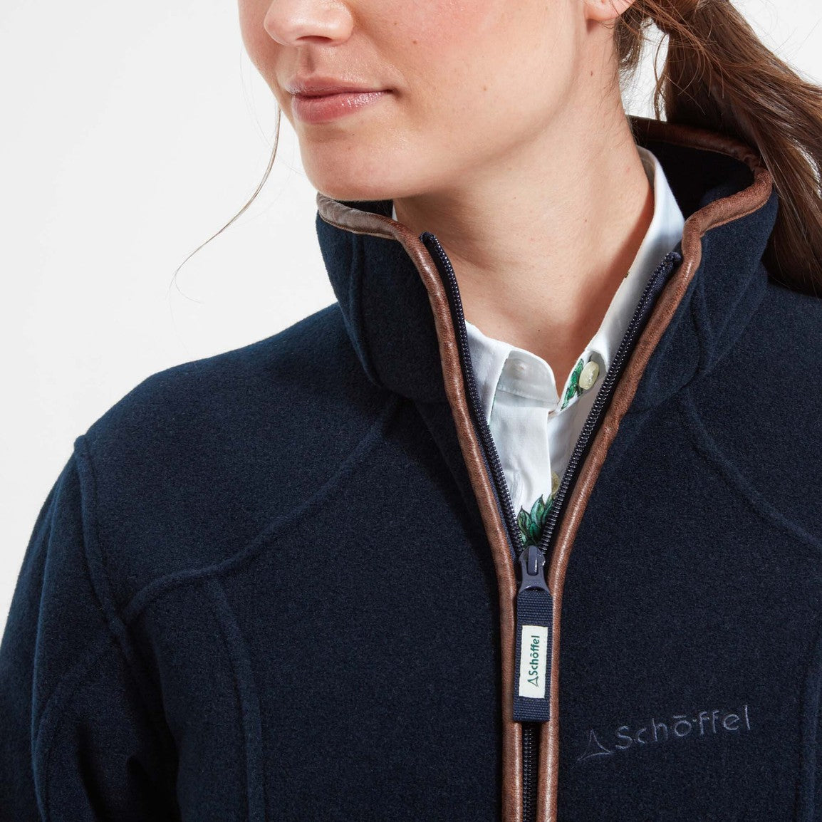 Schoffel Ladies Burley Fleece - Navy
