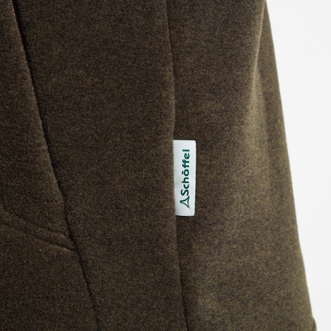 Schoffel Mens Berkeley 1/4 Zip Fleece - Dark Olive