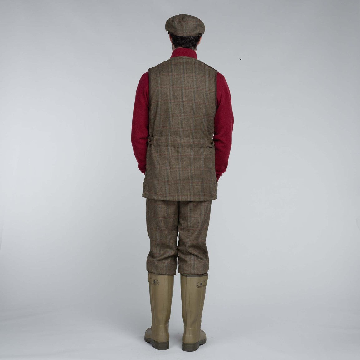 Schoffel Mens Ptarmigan Tweed Waistcoat - Buckingham Tweed