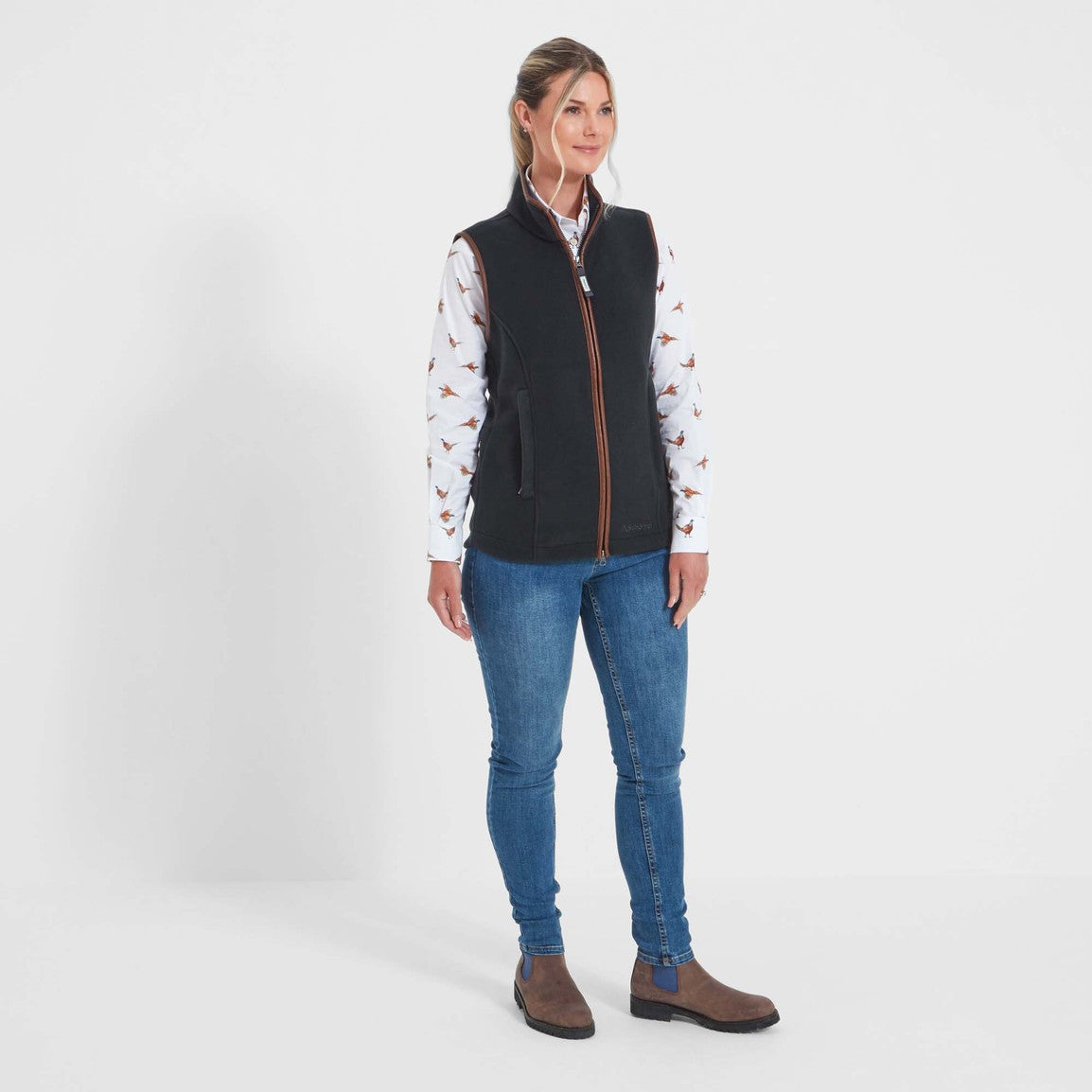 Schoffel Lyndon Fleece Gilet - Gunmetal