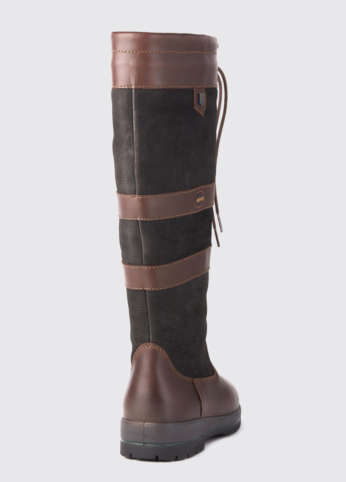 Dubarry Womens Galway Country Boot - Black/Brown