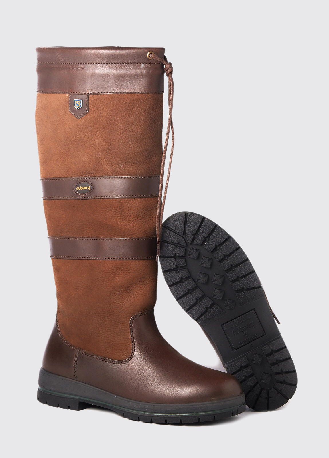 Dubarry Womens Galway Country Boot - Walnut