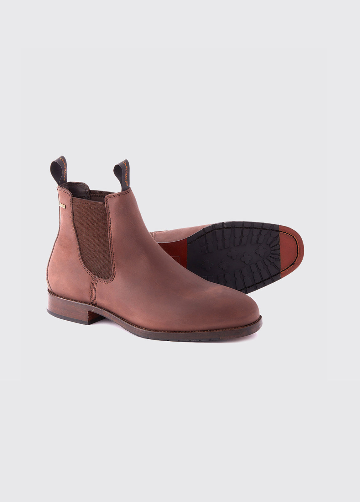 Dubarry Mens Kerry Leather Soled Boot - Old Rum