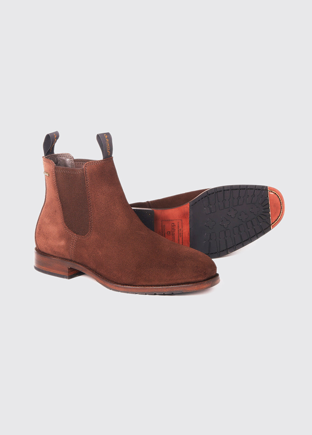 Dubarry Mens Kerry Leather Soled Boot - Cigar