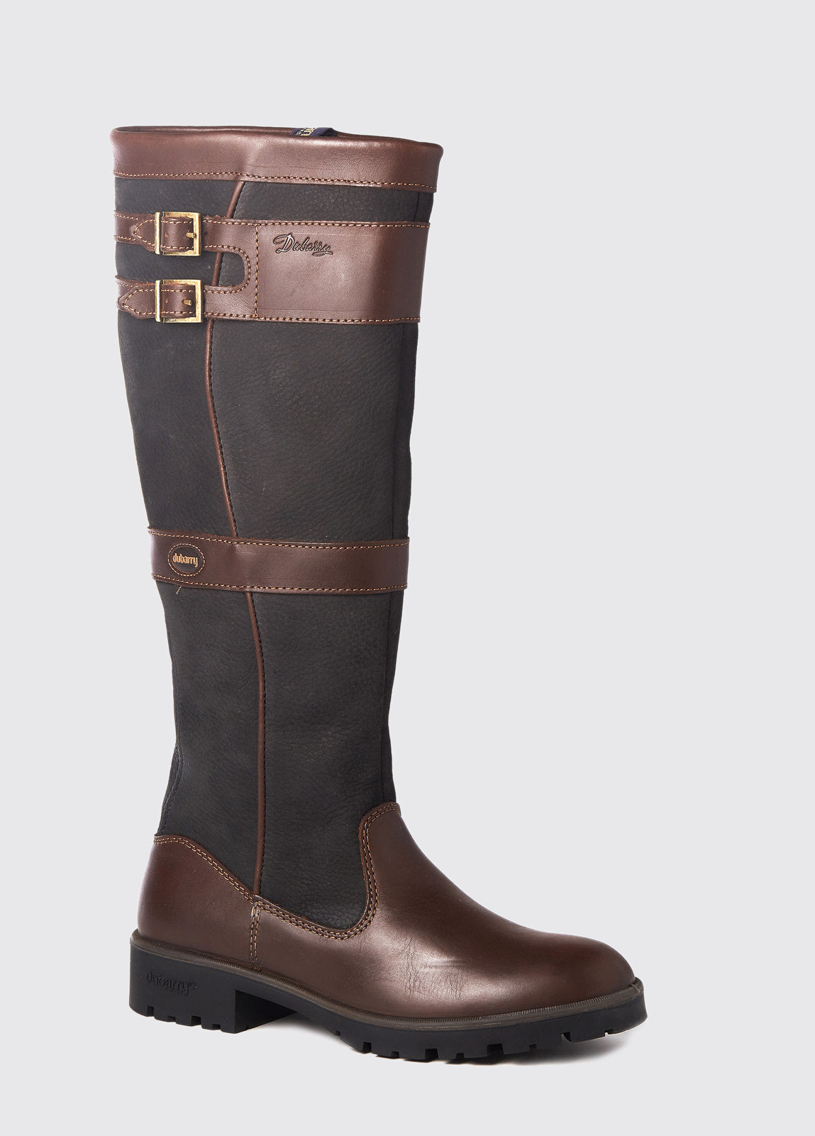 Dubarry Womens Longford Country Boot - Black/Brown