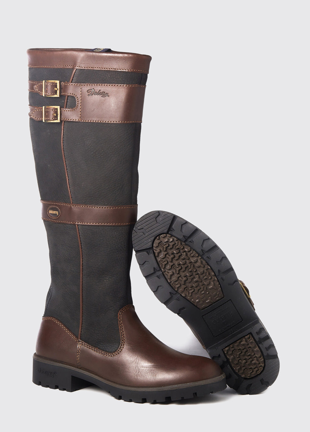 Dubarry Womens Longford Country Boot - Black/Brown