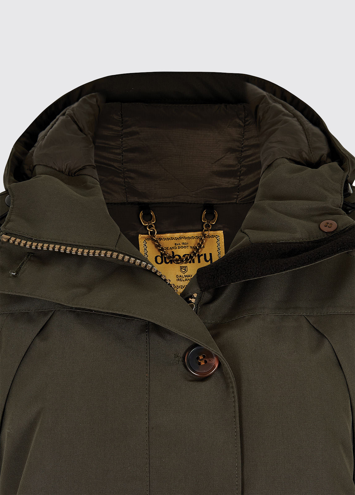 Dubarry Womens Sandford Parka - Ivy