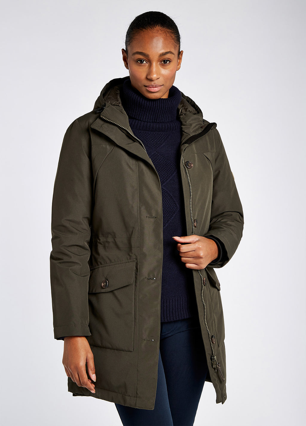 Dubarry Womens Sandford Parka - Ivy
