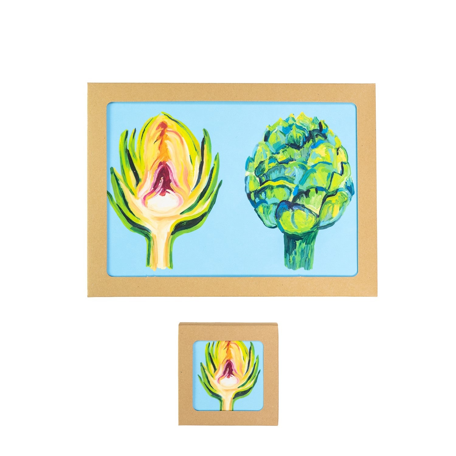 Alice Straker Vegetable Coasters