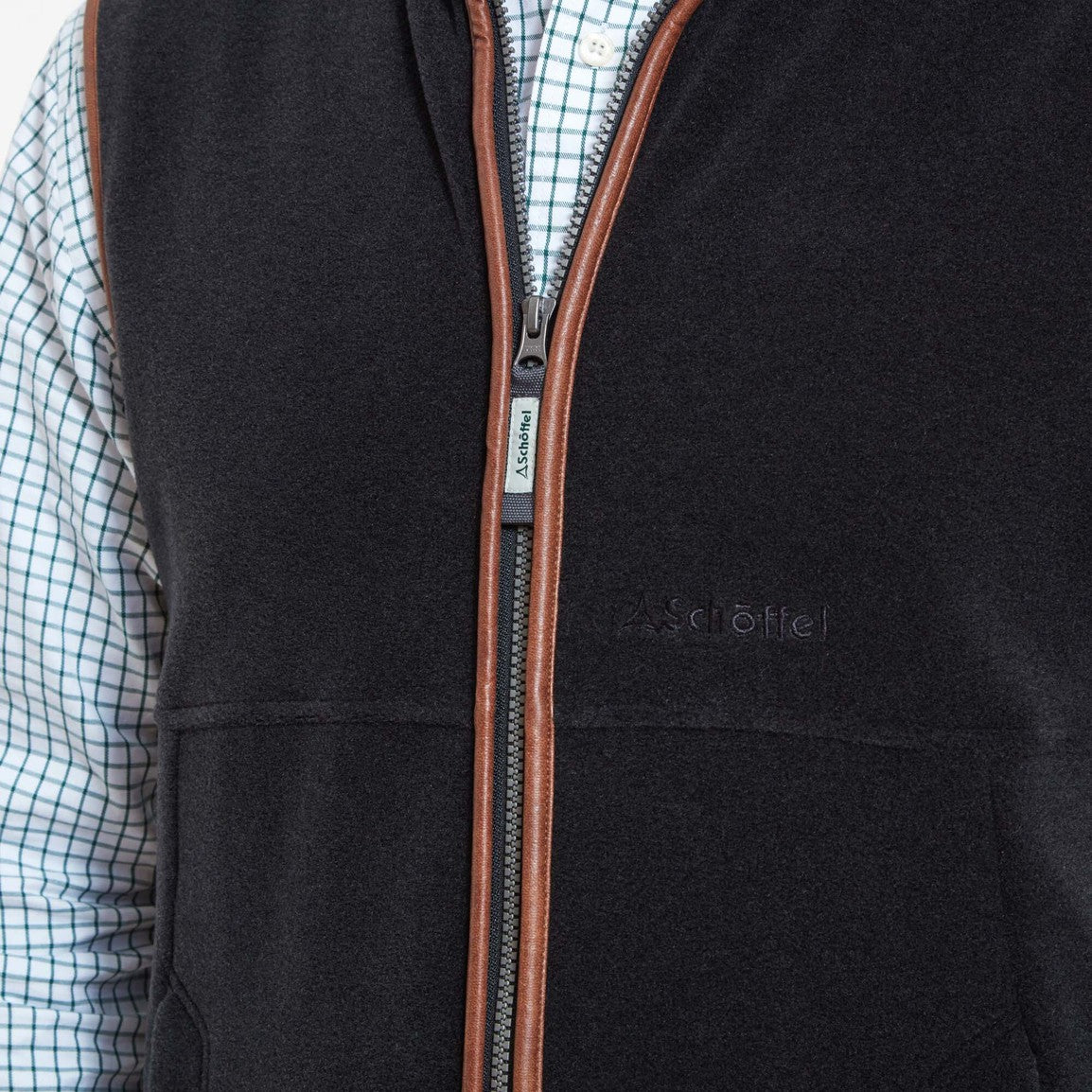 Schoffel Oakham Fleece Gilet - Gunmetal