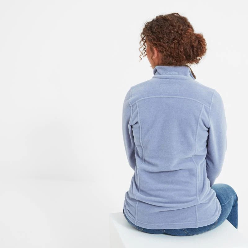 Schoffel Ladies Tilton 1/4 Zip Fleece - Powder Blue