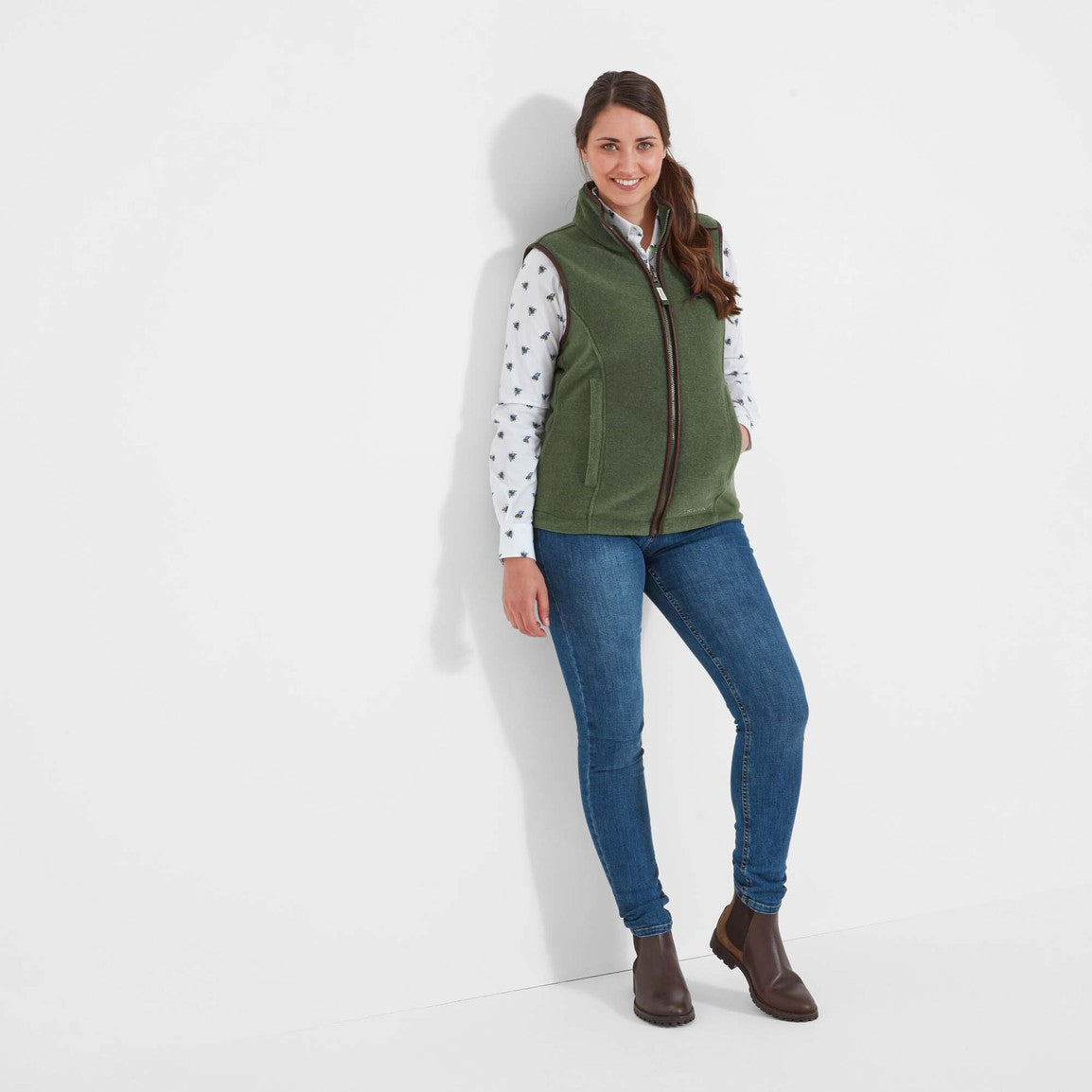 Schoffel Lyndon Fleece Gilet - Cedar Green
