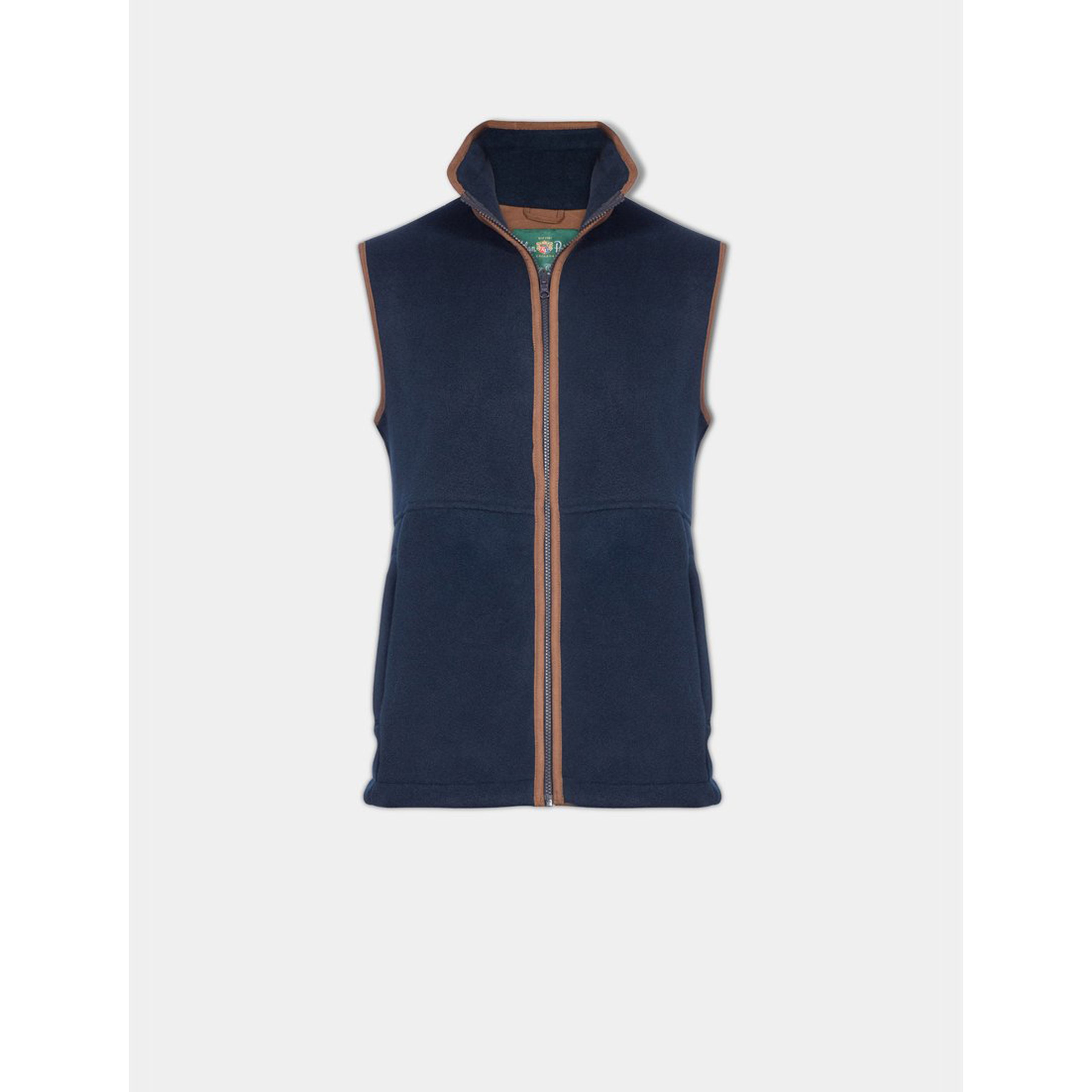 Alan Paine Aylsham Children's Fleece Waistcoat - Navy