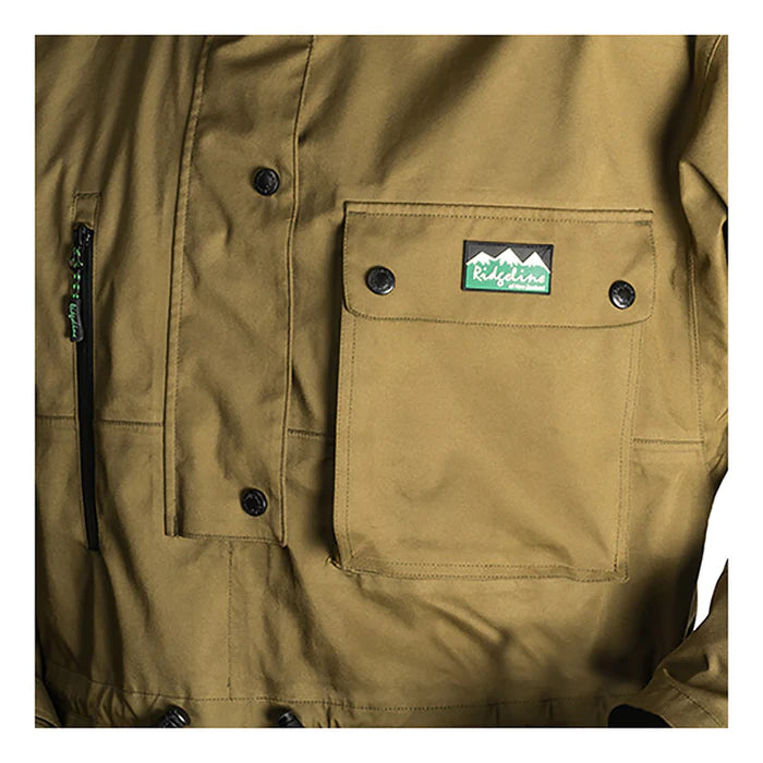 Ridgeline Mens Monsoon Elite II Smock - Teak