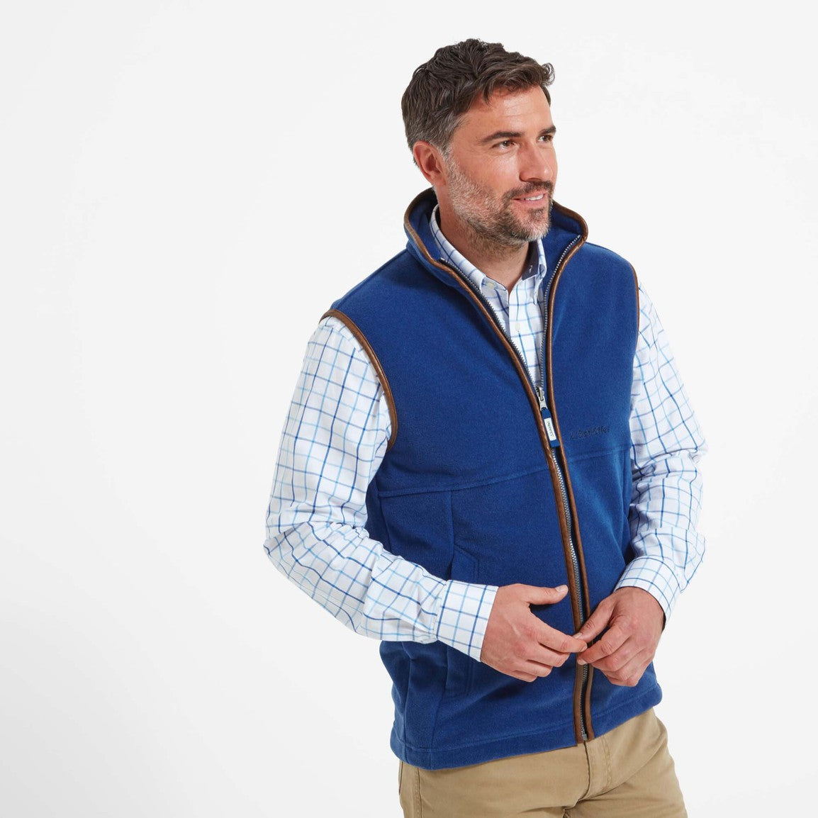 Schoffel Oakham Fleece Gilet - Colbalt
