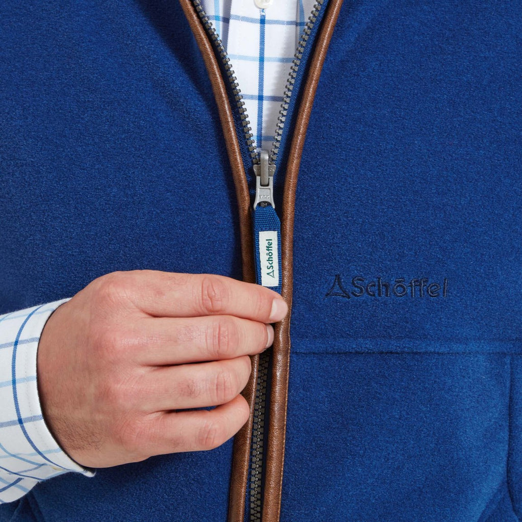 Schoffel Oakham Fleece Gilet - Colbalt