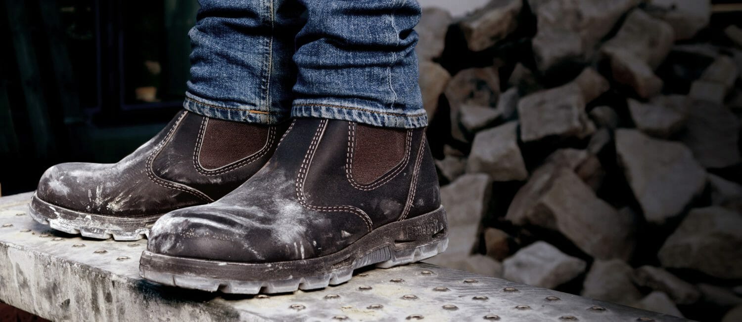 Redback "Safety" Boots - Brown