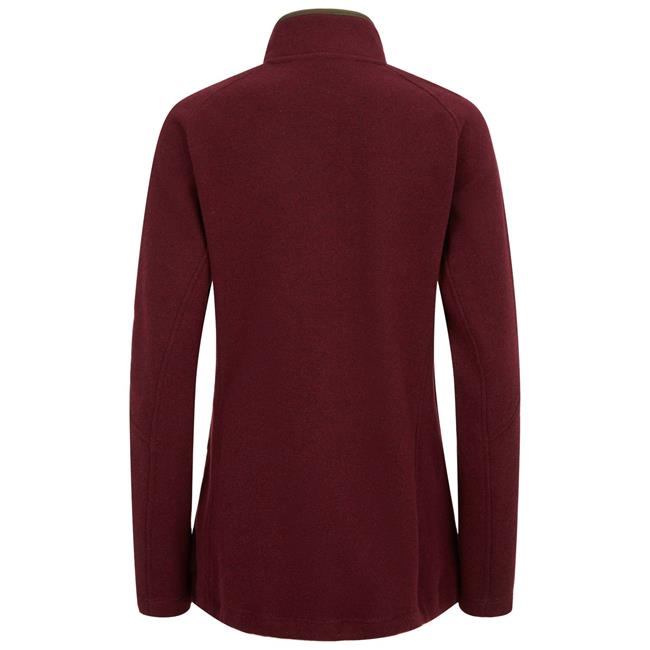 Le Chameau Mens Blockley Fleece Burgundy